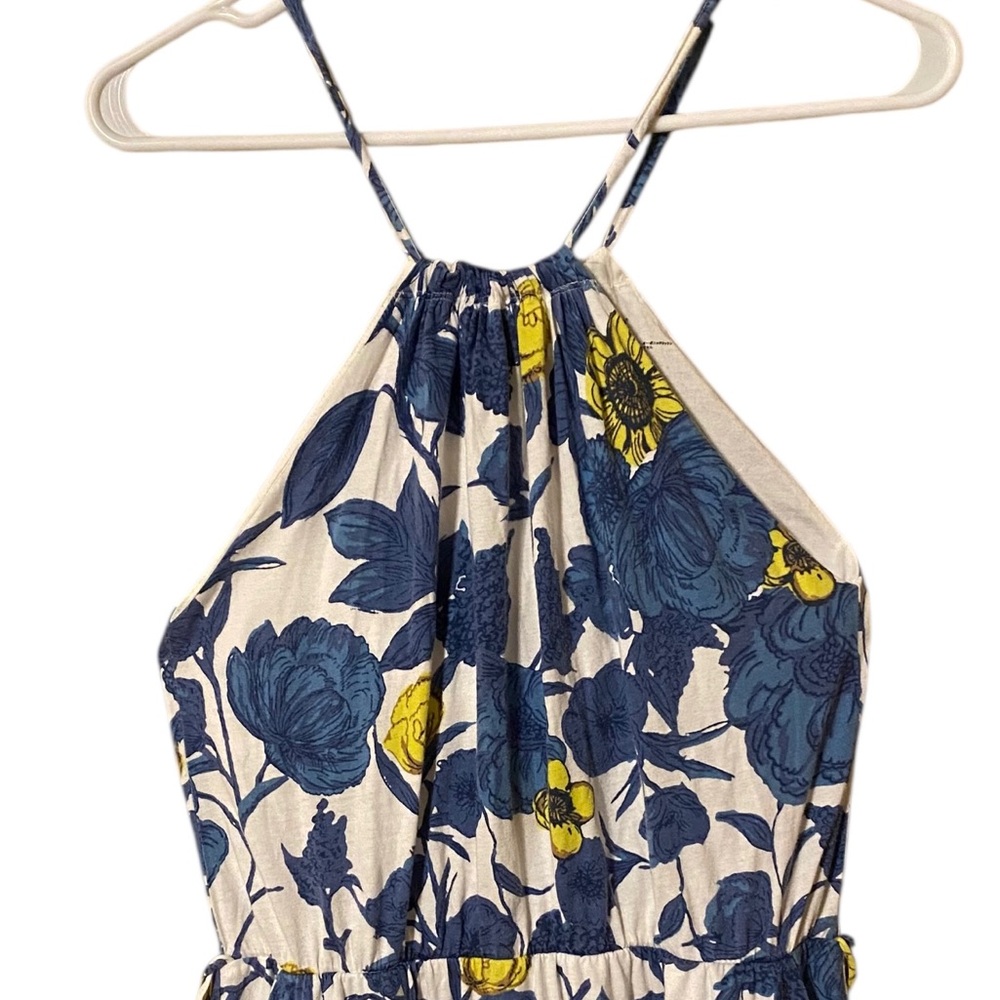 Patagonia Dress Womens Small Floral Sleeveless Midi Organic Cotton Asymmetrical - Picture 15 of 16
